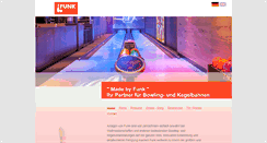 Desktop Screenshot of funk-bowling.de